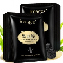 Тканевая маска для лица IMAGES с бамбуковым углем и эссенцией овса