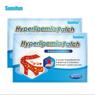 Пластырь для понижения холестерина "Sumifun Hyperlipemia"