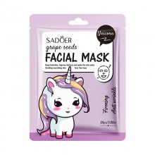 Тканевая маска SADOER FACIAL MASK ВИНОГРАД