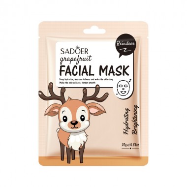 Тканевая маска SADOER FACIAL MASK ГРЕЙПФРУТ