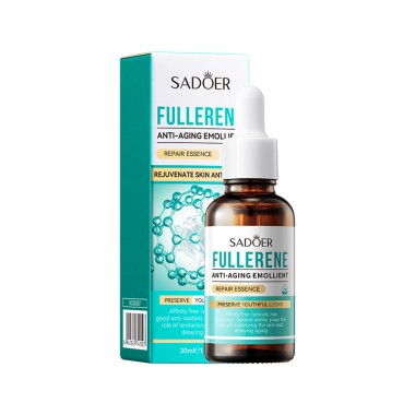 Эссенция для лица антивозрастная, восстанавливающая Sadoer Fullerene Anti-Aging Emollient Repair Essence 30 мл