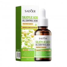 Сыворотка для лица себорегулирующая Sadoer Salicylic Acid Acne Treatment Essence 30 мл Сыворотка для лица себорегулирующая Sadoer Salicylic Acid Acne Treatment Essence 30 мл