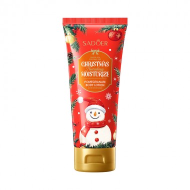 Лосьон для тела с ГРАНАТОМ SADOER Christmas Moisturize