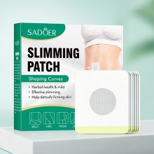 SADOER Пластырь для похудения SLIMMING PATCH, антицеллюлитный, растительный экстракт, 30шт.