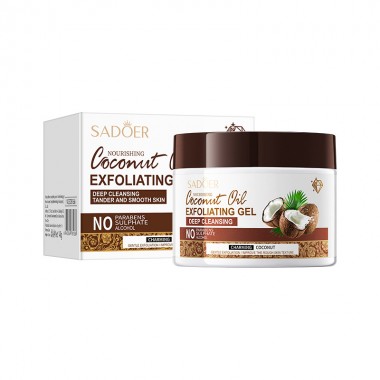 ОТШЕЛУШИВАЮЩАЯ ПИЛИНГ-СКАТКА С КОКОСОМ, SADOER