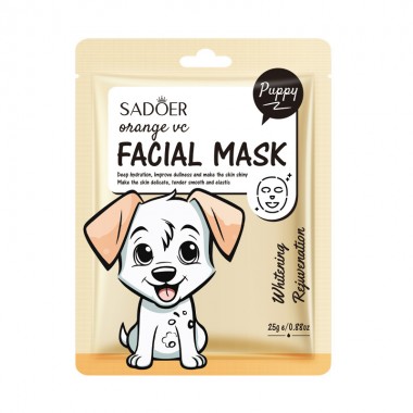 Тканевая маска SADOER FACIAL MASK АПЕЛЬСИН