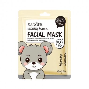 Тканевая маска SADOER FACIAL MASK ЛЕМОН
