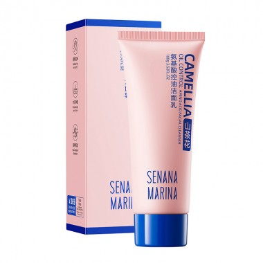 Пенка для умывания Senana Marina Camellia Oil Control amino acid facial cleanser 100g