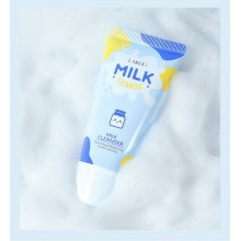 Омолаживающая пенка для умывания с экстрактом молока Laikou Milk Cleanser,50г
