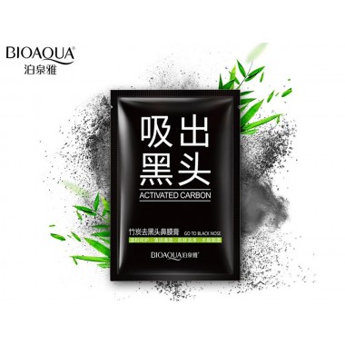 Черная маска-пленка Activated Carbon для удаления черных точек Bioaqua 6 гр.
