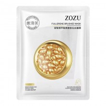 Увлажняющая, восстанавливающая,  и укрепляющая маска с плацентой , ZOZU Fullerene Sheep Placenta Brushed Invisible Mask Sheet Pack