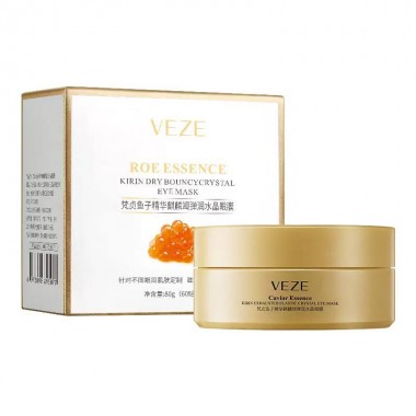Патчи для глаз с икрой , Veze 60шт