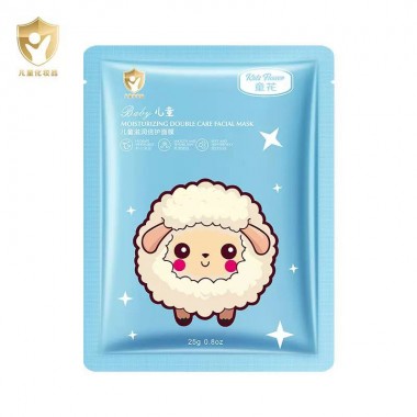 Тканевая маска Tonghua Детская увлажняющая и защитная маска (ОВЕЧКА)