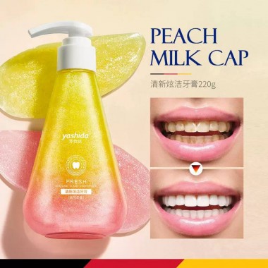 Зубная паста с пробиотиками со вкусом персика Yashida